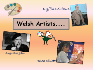 Welsh Artists of the 20th Century……..