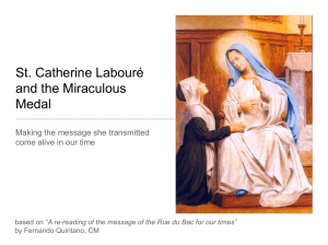 St. Catherine Labouré and the Miraculous Medal