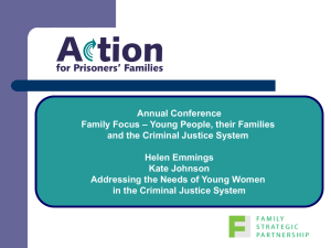 Women in Prison - Action for Prisoners` Families