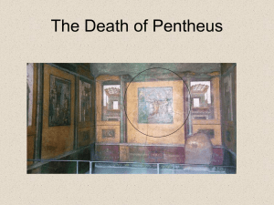 The Death of Pentheus