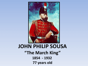 John Philip Sousa PPT Example