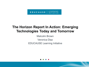 The Horizon Report In Action: Emerging