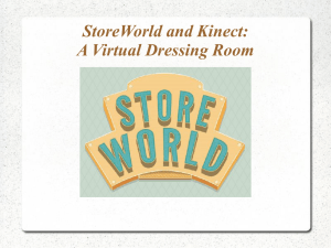 A Virtual Dressing Room StoreWorld