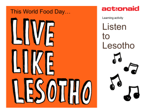 Listen to Lesotho