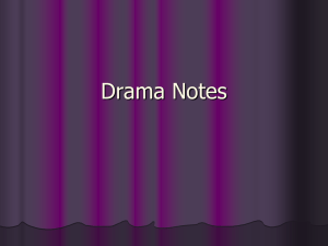 drama_notes - Bonar Law Memorial