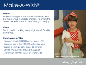 About Make-A-Wish