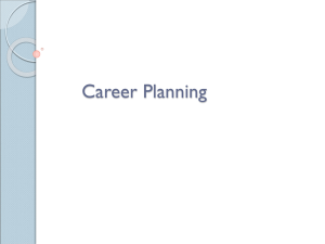 Career Planning - Technical Writing Service