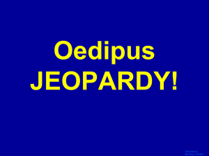Oedipus Jeopardy!