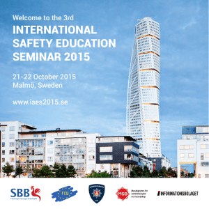 international safety education seminar 2015