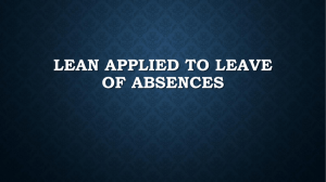 Leave of Absence Summary