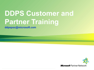 DDPS partner and customer voucher process