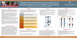Strategies Used by a Large Midwestern University to Build Trust and