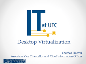 Why desktop virtualization?