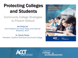“Student Loan Default & College Liability” by Mr. Jee Hang Lee