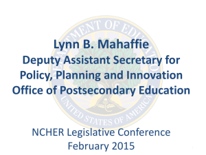 US Department of Education, Lynn Mahaffie