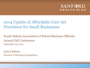 Healthcare Reform - Small Groups (ppt file)