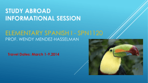 Study abroad informational session