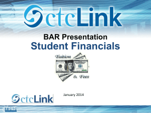 Student Financials Presentation - Washington State Board for