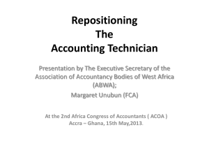 Repositioning The Accounting Technician