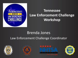What is the Law Enforcement Challenge?