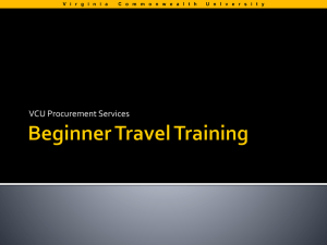 Beginner Travel Training