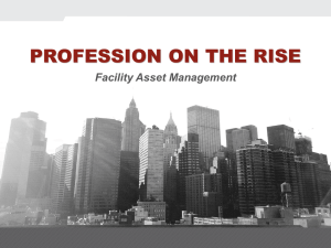 The Profession of Facility Asset Management