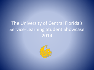 2014 Student Showcase Award Recipients and Sample Projects