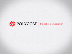 Polycom Corporate PPT Template