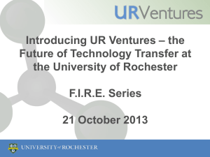 Introducing UR Ventures – the Future of Technology Part I