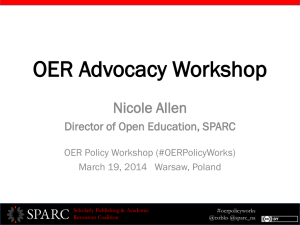OER Policy Workshop Slides
