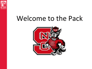 new employees - Onboarding - North Carolina State University