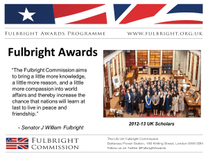 Fulbright Presentation