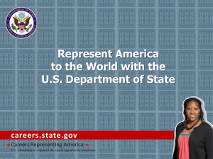 State Department Presentation Feb 2013