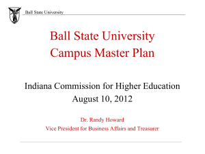 Campus Master Plan - Ball State University