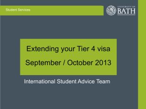 The International Student Advice Team