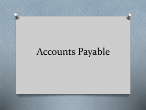 Accounts Payable presentation - University of Alaska Anchorage