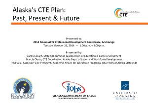 PowerPoint - Alaska CTE Plan
