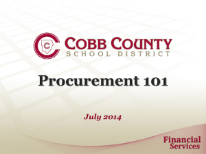 contracts - Cobb County School District