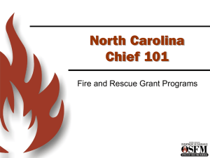Chief Grants - North Carolina Department of Insurance