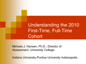Enrollment Trends and Student Success at IUPUI
