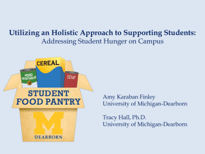 Utilizing an Holistic Approach to Supporting Students