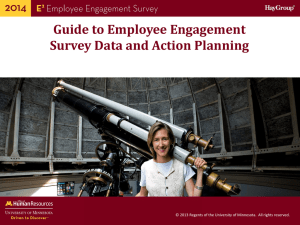 Guide to Understanding E 2 Employee Engagement Survey Results
