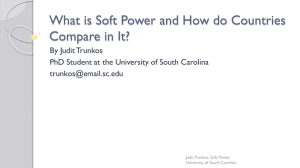 Soft Power - University of South Carolina