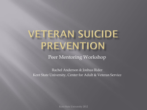 Veteran Suicide Prevention-Louisville Presentation 12