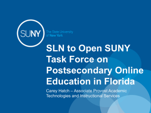 Open SUNY – Elements - State University System of Florida