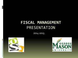 fiscal management presentation 2014-2015