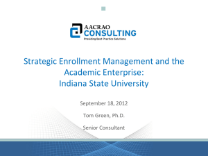 SEM and the Academic Enterprise