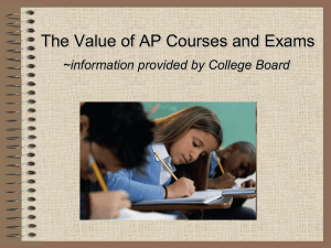 Advanced Placement - NYOS Charter School