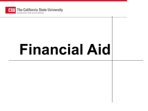 Financial Aid - The California State University