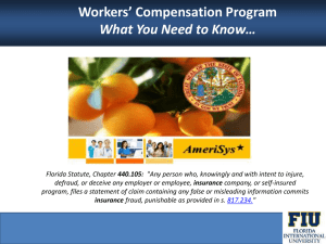 Workers` Compensation - Human Resources